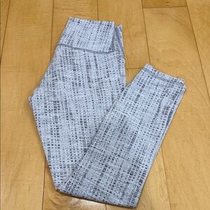 Lululemon Gray Patterned Leggings